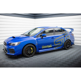 Maxton Design-Street Pro Rajouts Des Bas De Caisse + Flaps Subaru WRX STI Mk1 