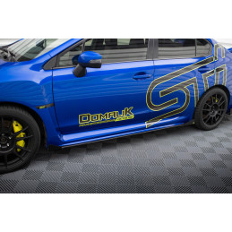 Maxton Design-Street Pro Rajouts Des Bas De Caisse + Flaps Subaru WRX STI Mk1 