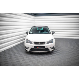 Maxton Design-Lame Du Pare-Chocs Avant V.2 Seat Ibiza FR SC Mk4 Facelift 