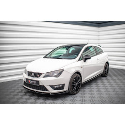 Maxton Design-Lame Du Pare-Chocs Avant V.2 Seat Ibiza FR SC Mk4 Facelift 