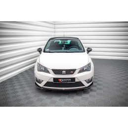 Maxton Design-Lame Du Pare-Chocs Avant V.1 Seat Ibiza FR SC Mk4 Facelift 