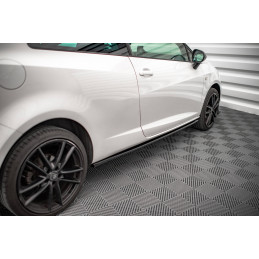 Maxton Design-Rajouts Des Bas De Caisse Seat Ibiza FR SC Mk4 Facelift 