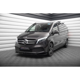 Maxton Design-Lame Du Pare-Chocs Avant V.2 Mercedes-Benz V-Class W447 Facelift 
