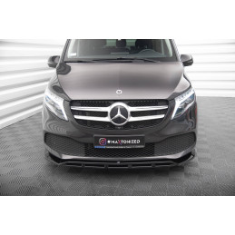Maxton Design-Lame Du Pare-Chocs Avant V.2 Mercedes-Benz V-Class W447 Facelift 