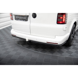 Maxton Design-Central Arriere Splitter Volkswagen T6 Long Facelift 