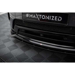 Maxton Design-Lame Du Pare-Chocs Avant Land Rover Range Rover Evoque Mk1 Facelift 