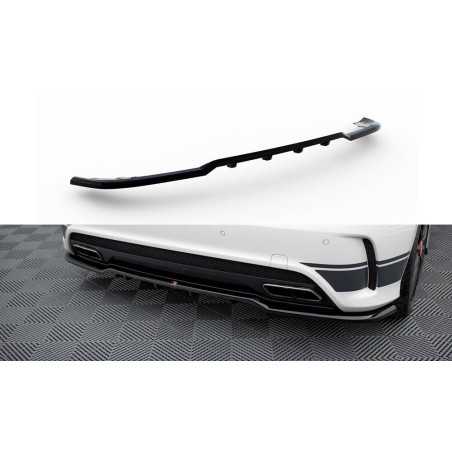 Maxton Design-Central Arriere Splitter (avec une barre verticale) Mercedes-Benz A45 AMG W176 