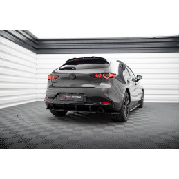 Maxton Design-Lames De Pare-Chocs Arrière Latérales Mazda 3 Mk4 