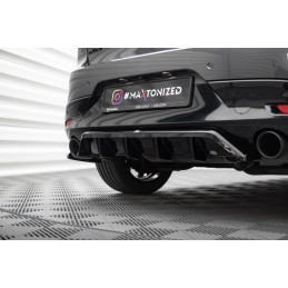 Maxton Design-Central Arriere Splitter (avec une barre verticale) Mazda 3 Mk4 