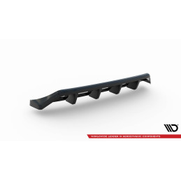 Maxton Design-Central Arriere Splitter (avec une barre verticale) Mazda 3 Mk4 
