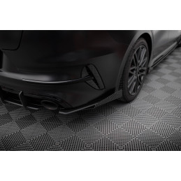 Maxton Design-Street Pro Lame Du Pare Chocs Arriere + Flaps Kia Proceed GT Mk1 Facelift 