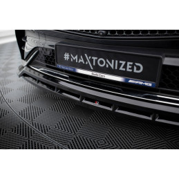 Maxton Design-Lame Du Pare-Chocs Avant Mercedes-Benz GLC AMG-Line X254 