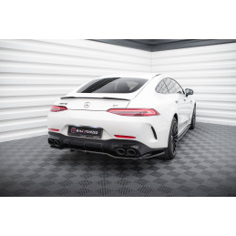Maxton Design-Central Arriere Splitter (avec une barre verticale) Mercedes-AMG GT 43 4 Door Coupe V8 Styling Package 