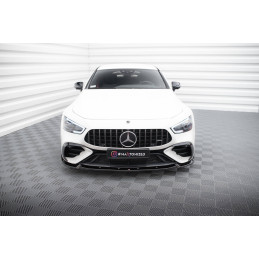 Maxton Design-Lame Du Pare-Chocs Avant V.2 Mercedes-AMG GT 43 4 Door Coupe V8 Styling Package 