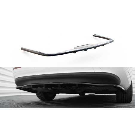 Maxton Design-Central Arriere Splitter (avec une barre verticale) Mercedes-Benz E W213 