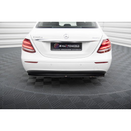 Maxton Design-Central Arriere Splitter (avec une barre verticale) Mercedes-Benz E W213 