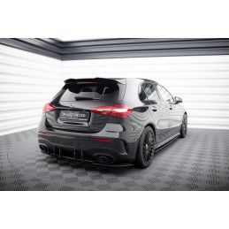 Maxton Design-Street Pro Central Diffuseur Arriere Mercedes-AMG A35 Hatchback W177 