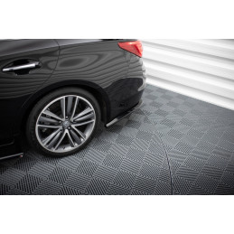 Maxton Design-Lames De Pare-Chocs Arrière Latérales V.2 Infiniti Q50 S Mk1 