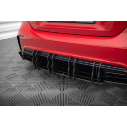 Maxton Design-Street Pro Central Diffuseur Arriere Mercedes-Benz A 45 AMG W176 Facelift 