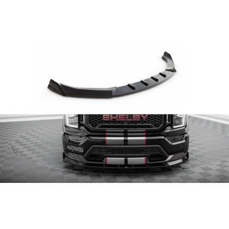 Maxton Design-Lame Du Pare-Chocs Avant Shelby F150 Super Snake 