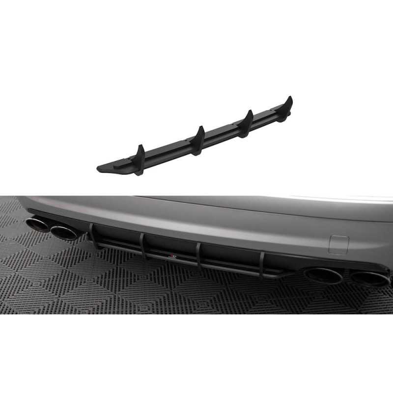 Maxton Design-Street Pro Central Diffuseur Arriere Mercedes-Benz E 55 AMG W211 