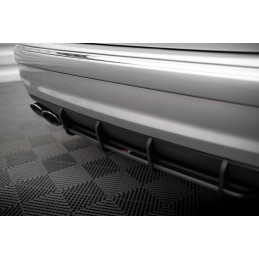 Maxton Design-Street Pro Central Diffuseur Arriere Mercedes-Benz E 55 AMG W211 