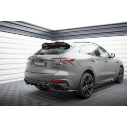 Maxton Design-Central Arriere Splitter (avec une barre verticale) Maserati Levante Trofeo Mk1 