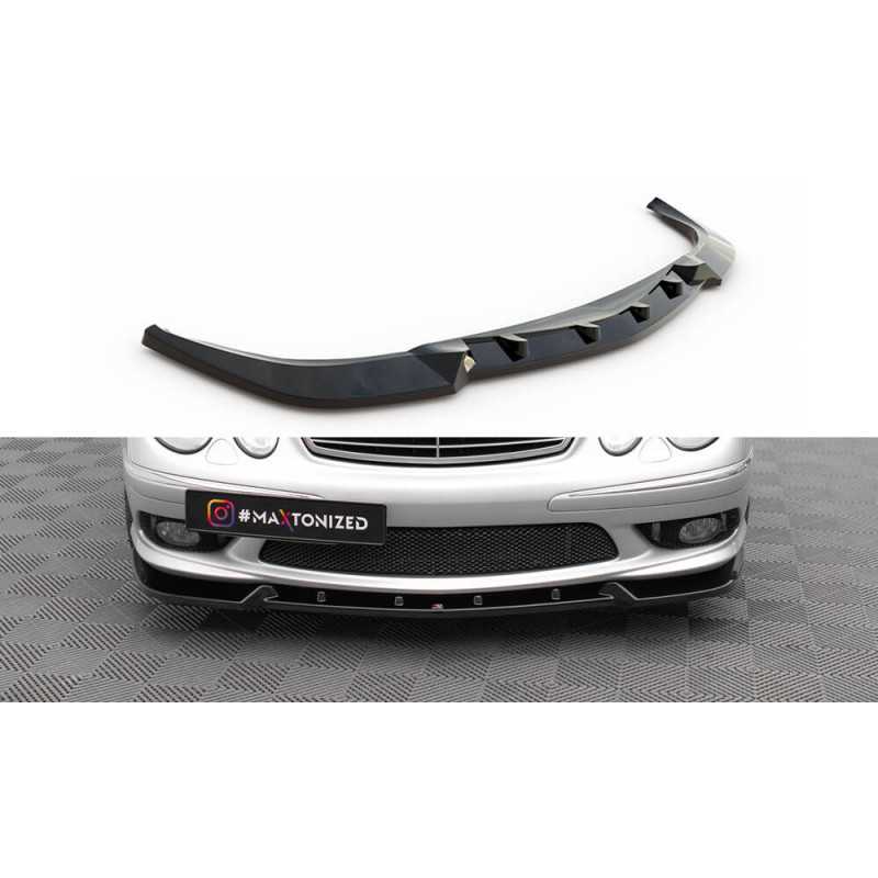 Maxton Design-Lame Du Pare-Chocs Avant Mercedes-Benz E 55 AMG W211 