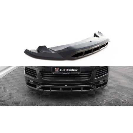 Maxton Design-Lame Du Pare-Chocs Avant Volkswagen Touareg Mk2 