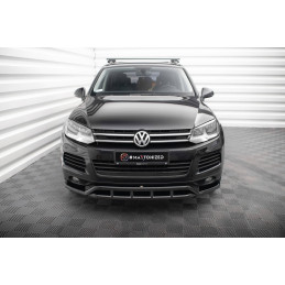 Maxton Design-Lame Du Pare-Chocs Avant Volkswagen Touareg Mk2 