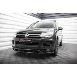 Maxton Design-Lame Du Pare-Chocs Avant Volkswagen Touareg Mk2 