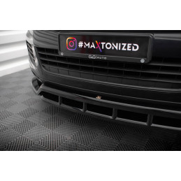 Maxton Design-Lame Du Pare-Chocs Avant Volkswagen Touareg Mk2 
