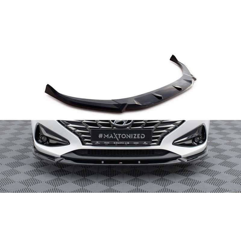 Maxton Design-Lame Du Pare-Chocs Avant V.2 Hyundai I30 Mk3 Facelift Maxton Design-Lame Du Pare-Chocs Avant V.2 Hyundai I30 Mk3 Facelift