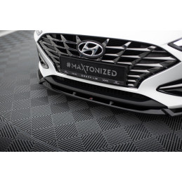 Maxton Design-Lame Du Pare-Chocs Avant V.2 Hyundai I30 Mk3 Facelift 
