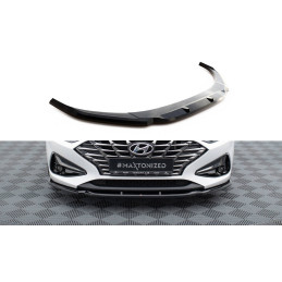 Maxton Design-Lame Du Pare-Chocs Avant V.1 Hyundai I30 Mk3 Facelift 