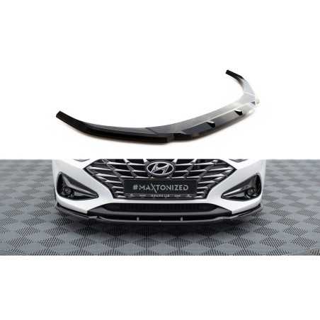 Maxton Design-Lame Du Pare-Chocs Avant V.1 Hyundai I30 Mk3 Facelift 