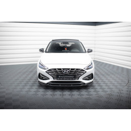 Maxton Design-Lame Du Pare-Chocs Avant V.1 Hyundai I30 Mk3 Facelift 