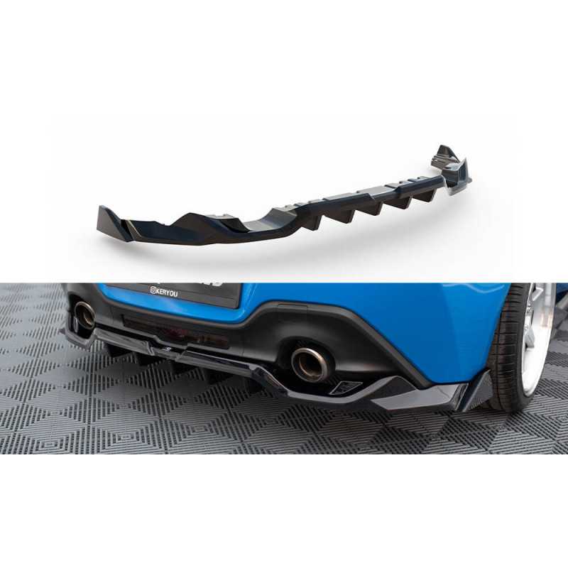 Maxton Design-Central Arriere Splitter (avec une barre verticale) V.3 Toyota GR86 Mk1 Maxton Design-Central Arriere Splitter (avec une barre verticale) V.3 Toyota GR86 Mk1