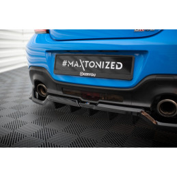 Maxton Design-Central Arriere Splitter (avec une barre verticale) V.3 Toyota GR86 Mk1 