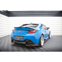 Maxton Design-Central Arriere Splitter (avec une barre verticale) V.2 Toyota GR86 Mk1 