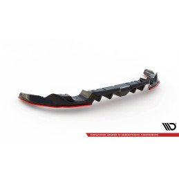 Maxton Design-Central Arriere Splitter (avec une barre verticale) V.2 Toyota GR86 Mk1 