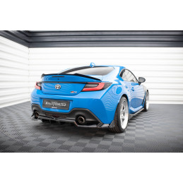Maxton Design-Central Arriere Splitter (avec une barre verticale) V.1 + Flaps Toyota GR86 Mk1 