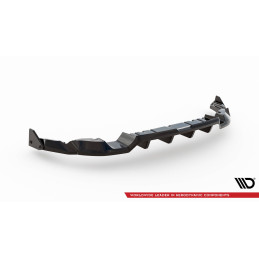 Maxton Design-Central Arriere Splitter (avec une barre verticale) V.1 + Flaps Toyota GR86 Mk1 