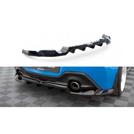 Maxton Design-Central Arriere Splitter (avec une barre verticale) V.1 Toyota GR86 Mk1 