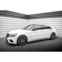 Maxton Design-Rajouts Des Bas De Caisse Mercedes-Benz S AMG-Line W222 Facelift 