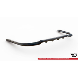 Maxton Design-Central Arriere Splitter (avec une barre verticale) Mercedes-Benz S AMG-Line W222 Facelift 