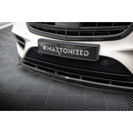 Maxton Design-Lame Du Pare-Chocs Avant V.2 Mercedes-Benz S AMG-Line W222 Facelift 