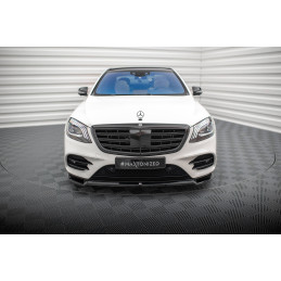 Maxton Design-Lame Du Pare-Chocs Avant V.1 Mercedes-Benz S AMG-Line W222 Facelift 