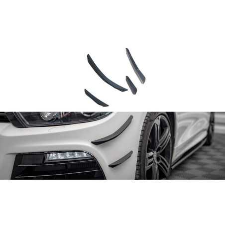 Maxton Design-Ailes de pare-chocs avant (Canards) Volkswagen Scirocco R Mk3 