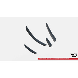 Maxton Design-Ailes de pare-chocs avant (Canards) Volkswagen Scirocco R Mk3 